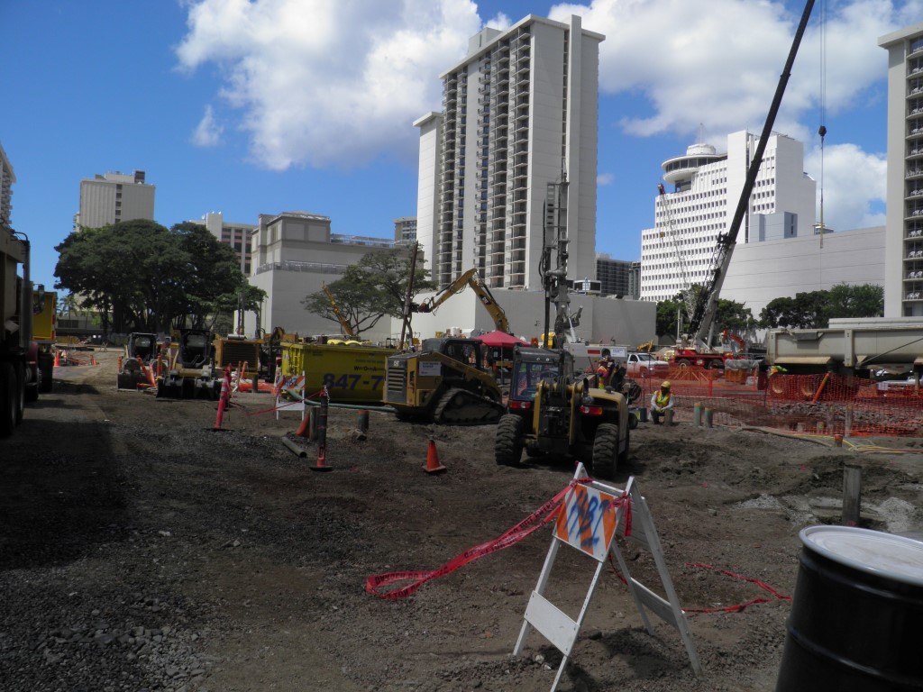 Destruction of Waikiki International Market Place